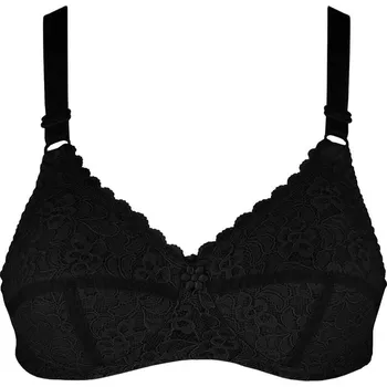 Podprsenka Hella podprsenka bez kostic pro babičku 105C černá