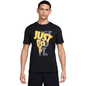 Pánské tričko Pánské triko s krátkým rukávem NIKE-Sportswear (SP55)(52) Černá L