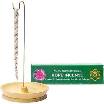 Aroma lampa Vonné tibetské provázky pro druhou čakru Svadhisthana 20 ks