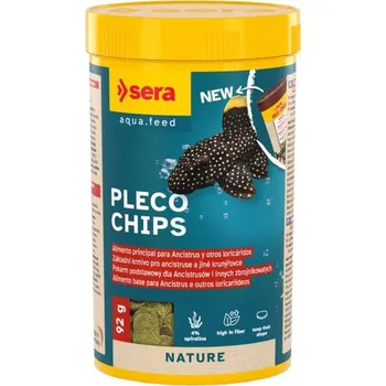 Krmivo pro rybičky Sera Pleco Chips 250ml