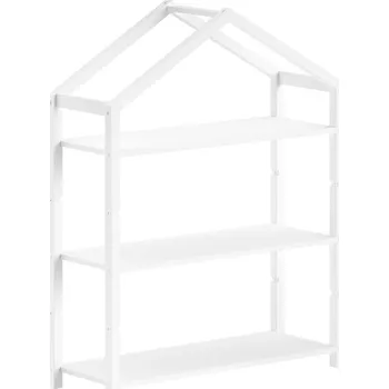 Knihovna Vipack Dřevěný regál Dallas 141 x 111 cm