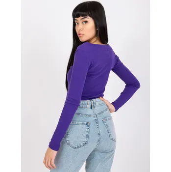 Dámská halenka Halenka-RV-BZ-7439.18 - tmavě fialová M