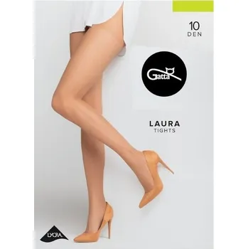 Dámské punčochy Dámské punčochové kalhoty Gatta Laura 10 den 2-4 béžová/dec.béžová 2-S