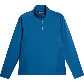 Pánská mikina J.Lindeberg mikina Mathias Zip - modrá: Pánské XL