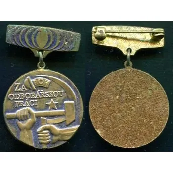 ROH. Za odborářskou práci.