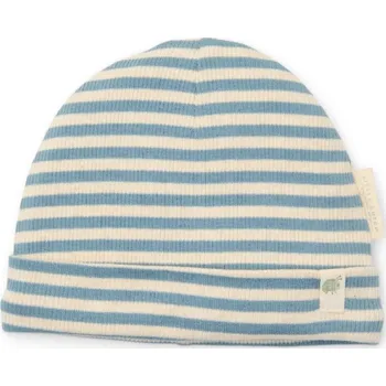 Kojenecká čepice LITTLE DUTCH Čepička Stone Blue Stripe vel. 3-6 m