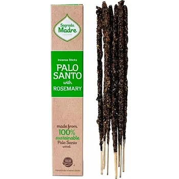 Vonná tyčinka Vonné tyčinky Sagrada Madre Palo Santo a Rosemary - rozmarýn 30 g