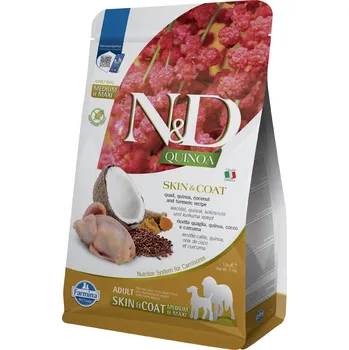 Krmivo pro psa Farmina Pet Foods - N&D N&D Quinoa DOG Skin&Coat Quail Adult M/L 2,5kg