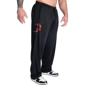 Gasp INC MESH PANTS BLACK/RED – tepláky Gasp černo-červené Velikost: XXL