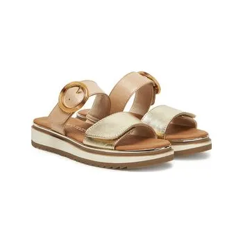 Dámské pantofle Nazouváky Marco Tozzi 2-27500-44 Zlatá 39