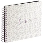 Hama 00003831 album se spirálovou vazbou (š x v) 28 cm x 24 cm béžová, bílá 40 Seiten