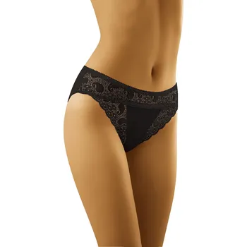 Kalhotky Dámské kalhotky Lisa II New Black - Wol-Bar S