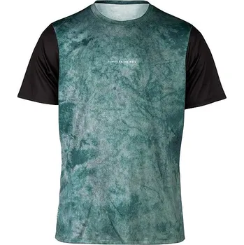 Cyklistické oblečení Force MTB Move dres krátký rukáv, tm. zelený 3XL