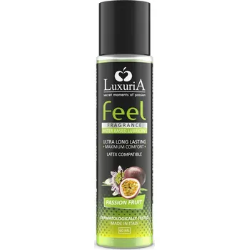 Lubrikační gel Luxuria Feel Passion Fruit 60 ml, lubrikant na vodní bázi s vůní mučenky