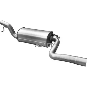 Tlumič výfuku Střední tlumič výfuku ASMET 18.039