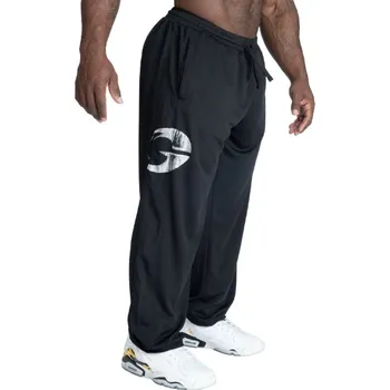 Gasp INC MESH PANTS BLACK/WHITE – tepláky Gasp černo-bílé Velikost: L