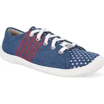 Barefoot plátěnky Fare Bare - A5312402 Sicilky modré Velikost: 34