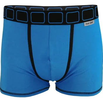 Boxerky Julian Nur Der kvalitní bavlněné boxerky XL modrá