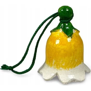 Obraz Dřevěná velikonoční závěska s květinami