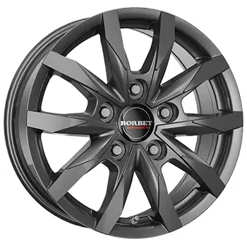 Alu kolo Alu kola BORBET CW5, 16x6.5 5x130 ET66, tmavě šedivá (zátěžová) vhodné pro Renault Master III (do 2024)