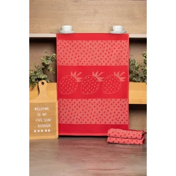 Utěrka Utěrka JAHODY 3 ks 50x70 cm