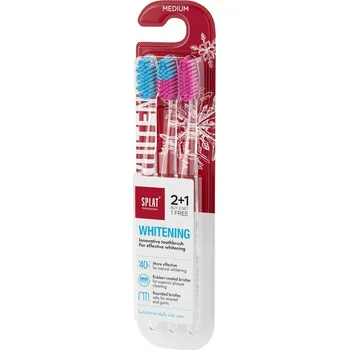 Zubní kartáček Kartáček Splat Professional WHITENING střední 2+1 - 3-BALENÍ