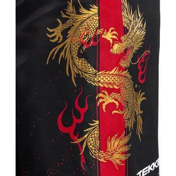 Venum x Tekken Kraťasy Fightshorts Marshall Law Black/Red/Gold L