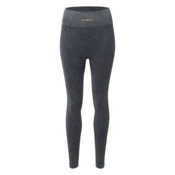 Dámské legíny Dámské Legíny FITANU FIT SEAMLESS LEGGINGS M000274158 – Modrá S