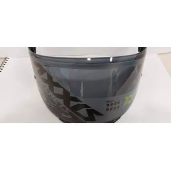 Helma na motorku AXXIS Plexi AXXIS MAX VISION V-09 DARK for GP Racer helmet