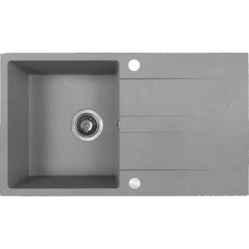 Nerezový dřez Kuchinox LAUT jednodřez s odkapávačem, granit SBZ_511Y