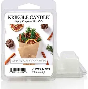 vonný vosk Kringle Candle Cypress & Cinnamon Vonný Vosk, 64 g