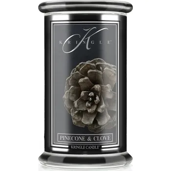 Svíčka Kringle Candle svíčka Reserve Pinecone & Clove (sójový vosk), 623 g