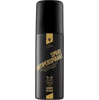 Tělová kosmetika Angry Beards Antiperspirant Spray Jack Saloon 50 ml - Pánský antiperspirant ve spreji proti pocení