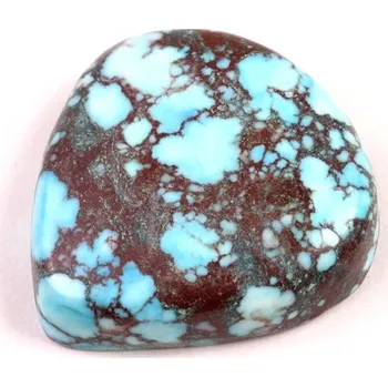 Korálek Kabošon Tyrkys č.4814 (28x27x8mm)