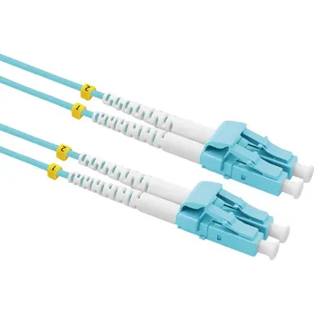Síťový kabel Value 21.99.8827 optické vlákno optické vlákno kabel 20.00 m tyrkysová [1x zástrčka LC - 1x zástrčka LC] 50/125 µ Multim