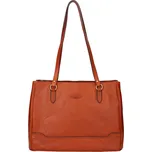 Dámská kožená kabelka Hexagona Eleanor - hnědá