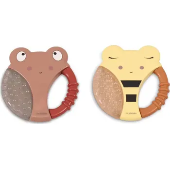 FILIBABBA chladící kousátka včelka a housenka 2ks