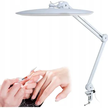 Lampička Kosmetická stolní lampa LED, nastavitelná, 25W, bílá