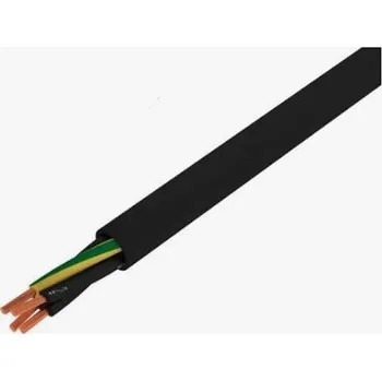 elektrický kabel HELUKABEL Vodič licna Cu JZ-500 4G1mm2 černá PVC 300/500V