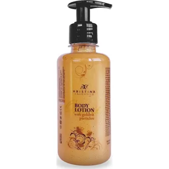 Hristina Přírodní tělové mléko se zlatými částicemi 200 ml