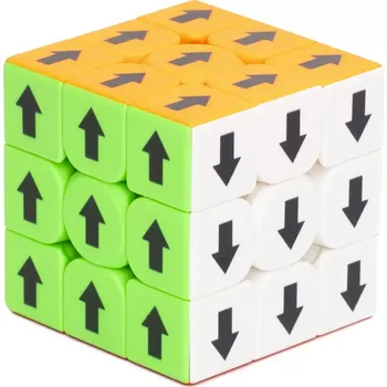 Hlavolam Kostka 3x3x3 Z-Cube Šipky Barevný plast