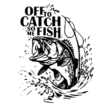 Nažehlovací obrázek - rybářský motiv V (dva rozměry), Velikost: Malý