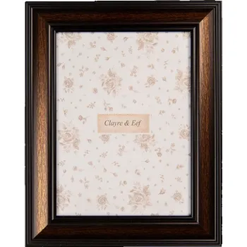 Rám na obraz Hnědý fotorámeček Elselien – na fotografii o velikosti 15x20 cm