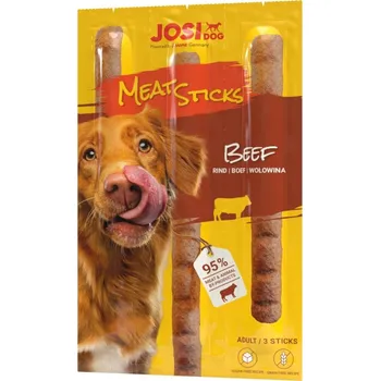 Pamlsek pro psa JosiDog 33g Meat Sticks Beef (3x11g)