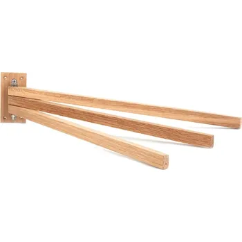 Věšák Iris Hantverk Věšák na ručníky se 3 háčky, dub