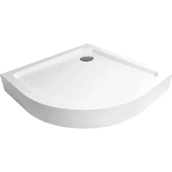 Sprchová vanička Vanička sprchová čtvrtkruh 80 a 90, včetně sifonu Rozměr: 90 cm