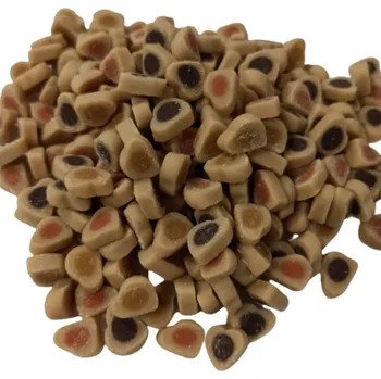 Pamlsek pro psa Salač Srdce mix barevný poloměkký pamlsek 500g