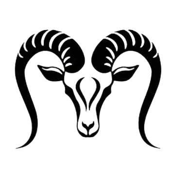 Nažehlovací obrázek - znamení zvěrokruhu beran (9,0 x 7,3 cm)