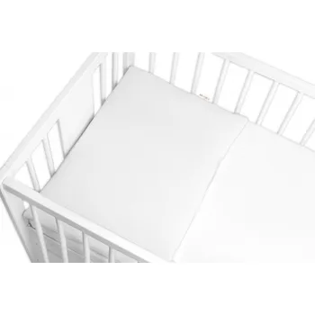 Polštář Mušelínový polštářek s výplní 40 x 60 cm, Baby Nellys, Maxi, bílý