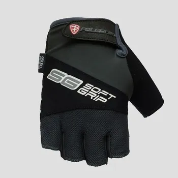 Cyklistické rukavice Cyklorukavice Polednik SOFT GRIP šedé - Šedá, L